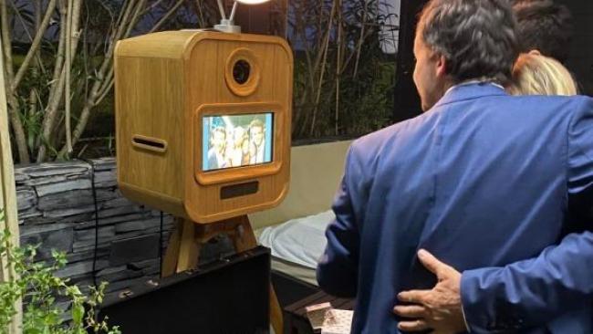 Location photobooth mariage Pays Basque domaine Elhorria à Biarritz