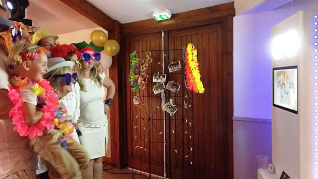 Location borne à selfie anniversaire mariage Landes